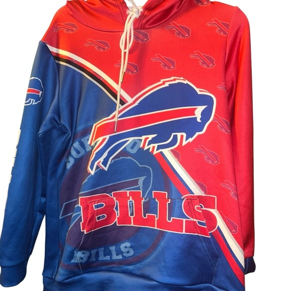 Nfl Buffalo Bills kids hoody hoodie top size Large 10 - Picture 1 of 4